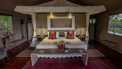 Rooms in the Okavango delta